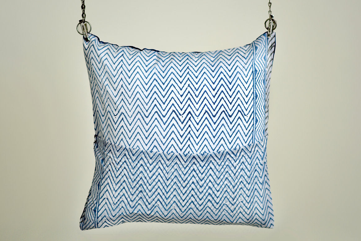 Amber Kerala Print Cushion