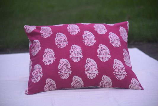 Asiyah Paisley Pink Cushion