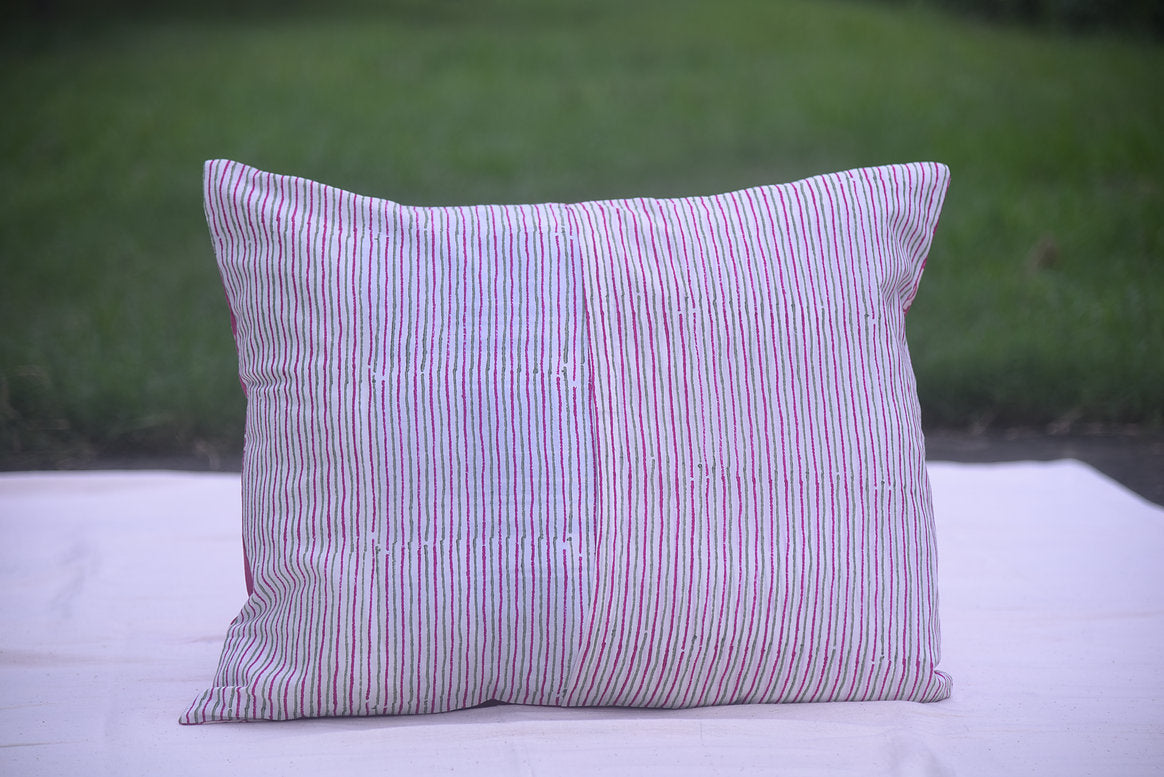 Asiyah Paisley Pink Cushion
